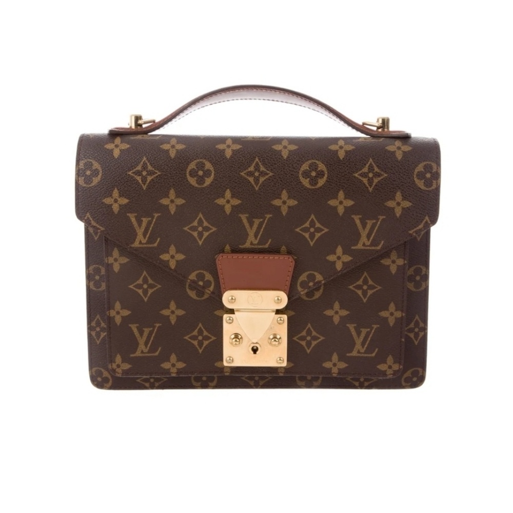 Authentic Louis Vuitton Monogram Monceau 28